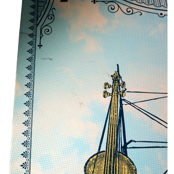 Andrew Bird 2012 San Diego Poster – Stavis Seiberling Art S/N Serigraph 18x24 - Picture 4 of 11